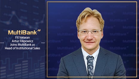 FX Veteran Artur Filipowicz Joins MultiBank as Head of Institutional Sales