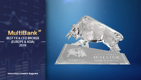MultiBank Chosen as Best FX & CFD Broker (Europe & Asia) 2019 by International Investor Magazine